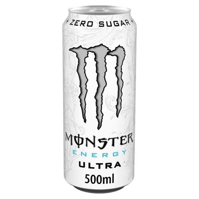 Monster Ultra White Energy Drink - Zero Sugar, Imported Edition (500ml)