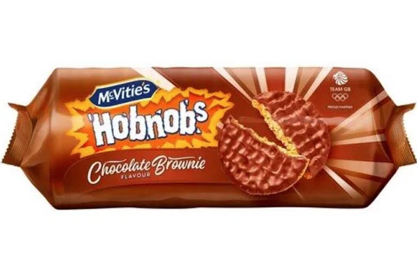 McVities Hobnobs Chocolate Brownie Biscuits - 262g, Imported from UK