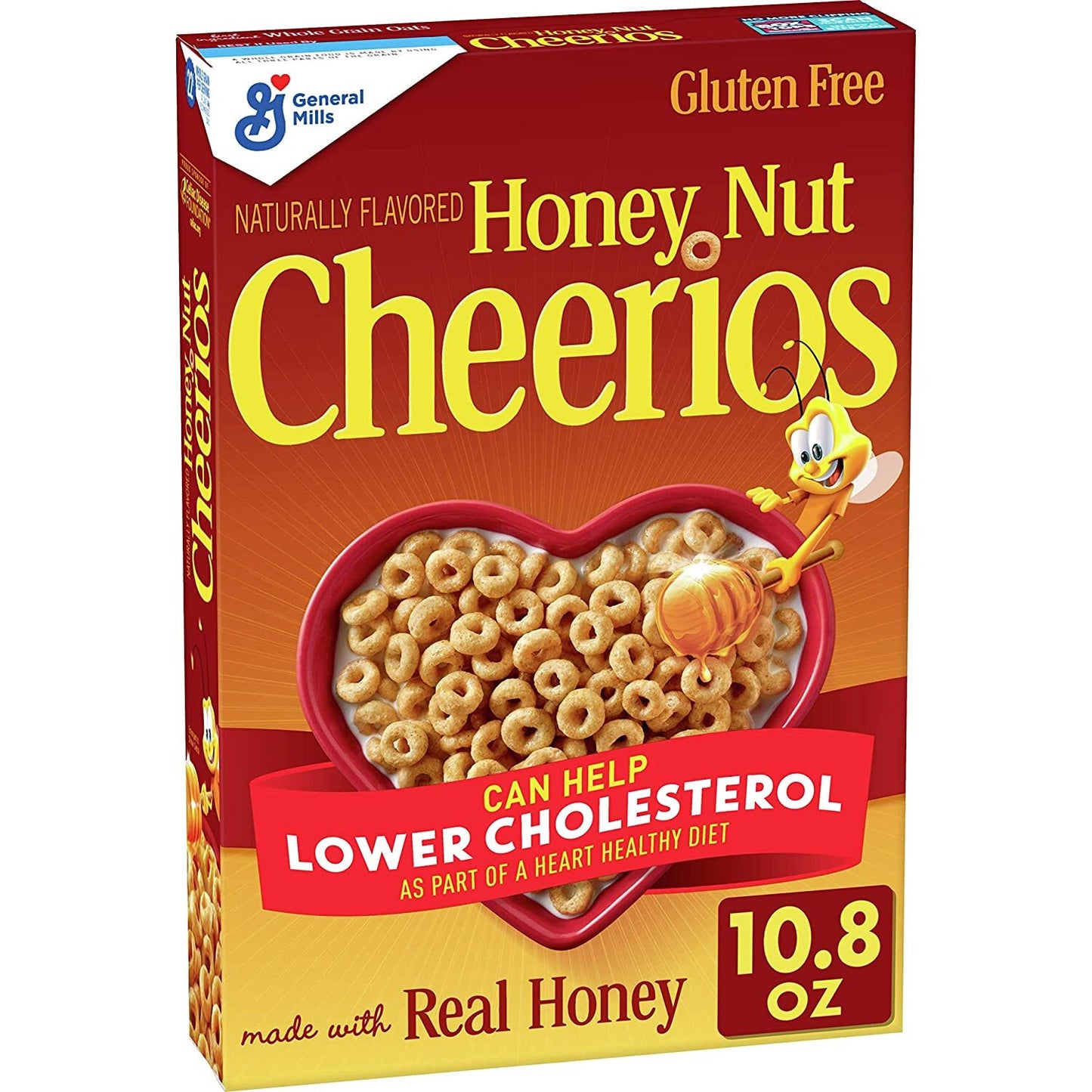 General Mills Honey Nuts Cheerios 306G | Gluten Free | Made in USA