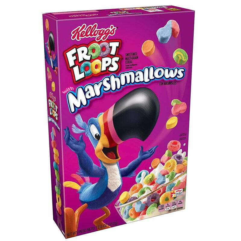 Kellogg's Froot Loops Marshmellow 297G, Imported From USA
