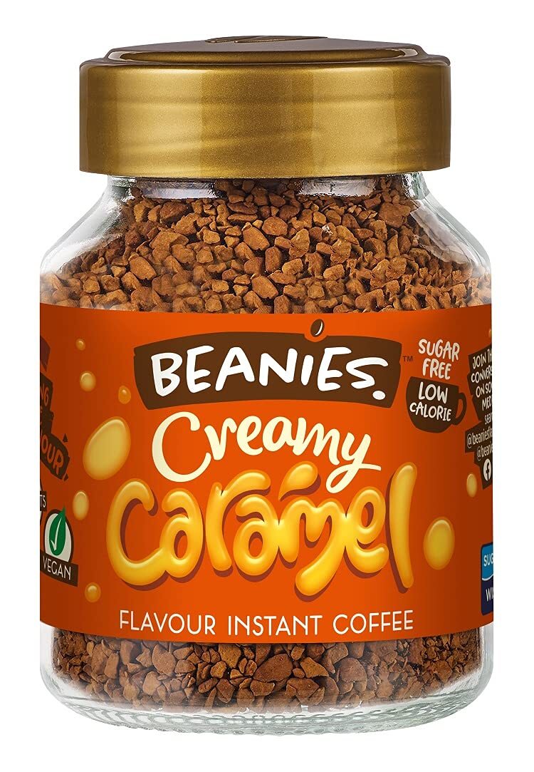 Beanies Creamy Caramel Instant Coffee 50G