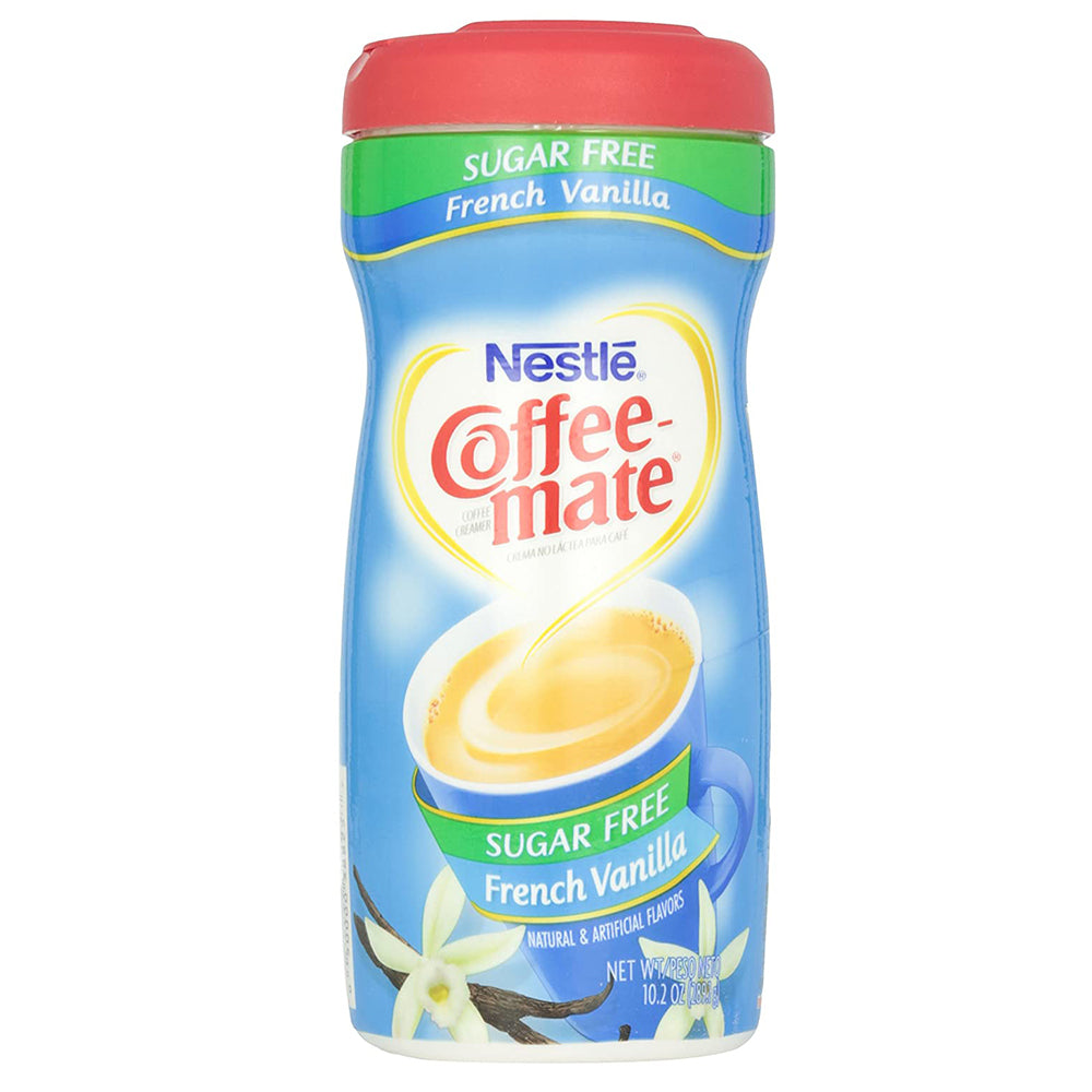 Nestle Coffee Mate Sugar Free French Vanilla - Imported
