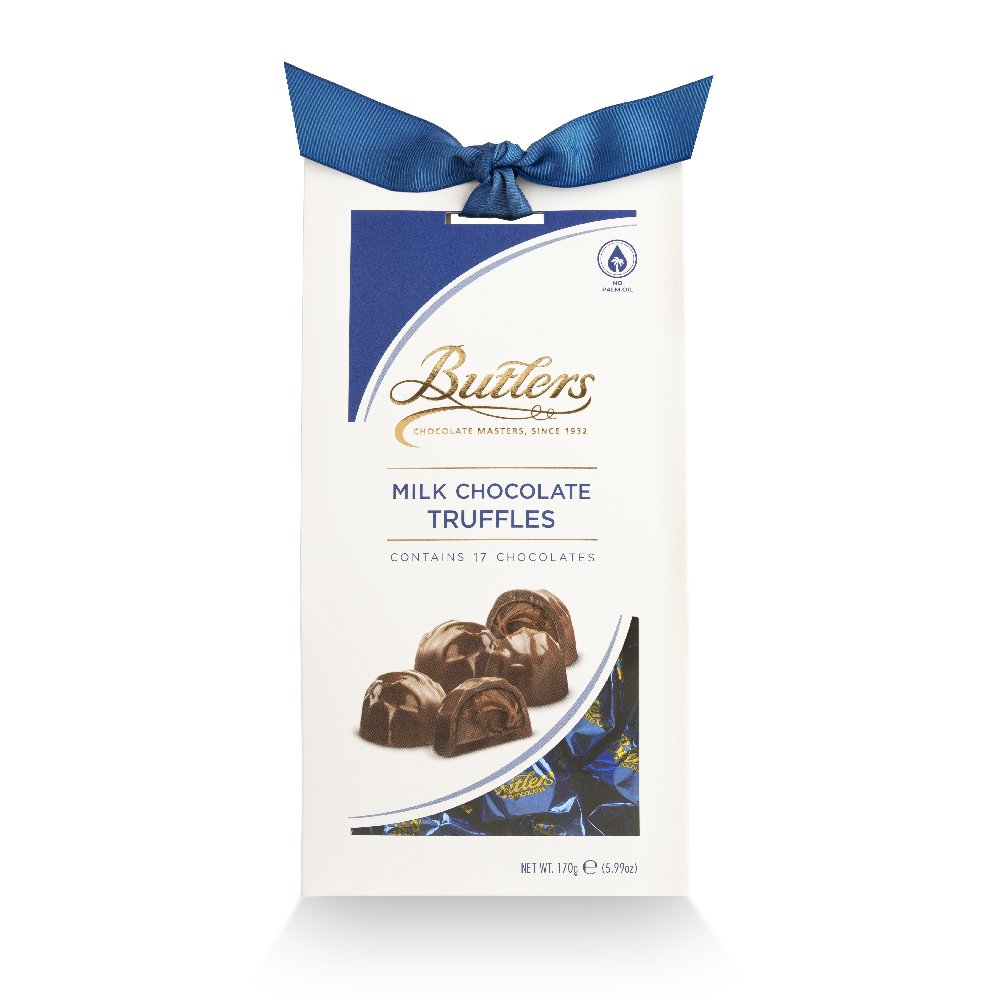 Butlers Milk Chocolate Truffle Twist Wraps Pack – 170g