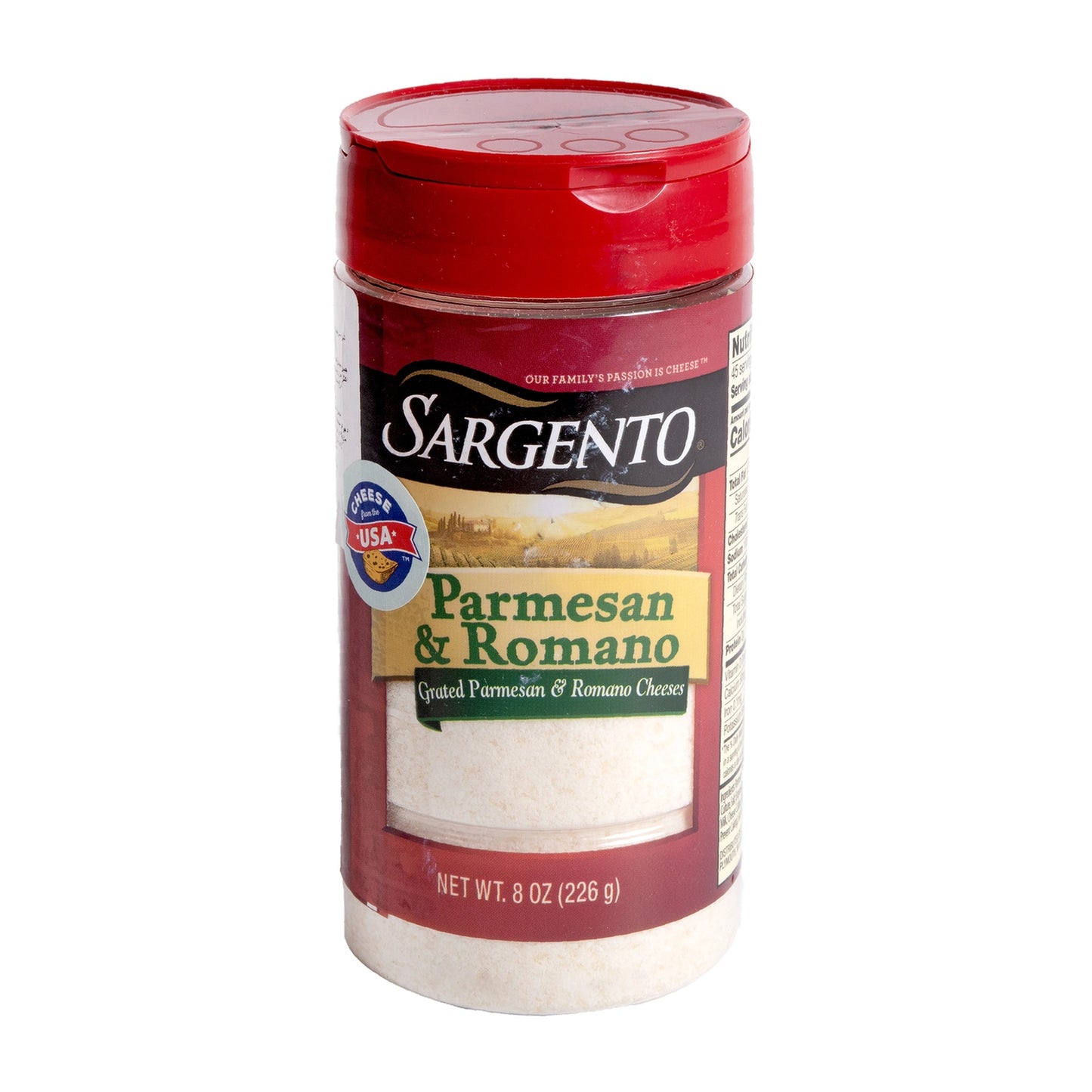 Sargento Parmesan & Romano Cheese – 226g | Imported