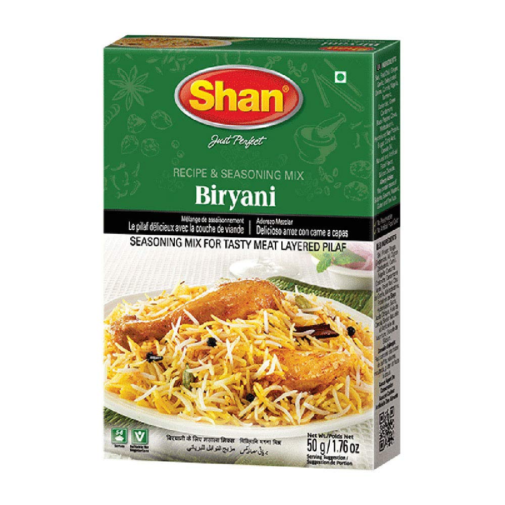 Shan Biryani Masala 50g, Imported