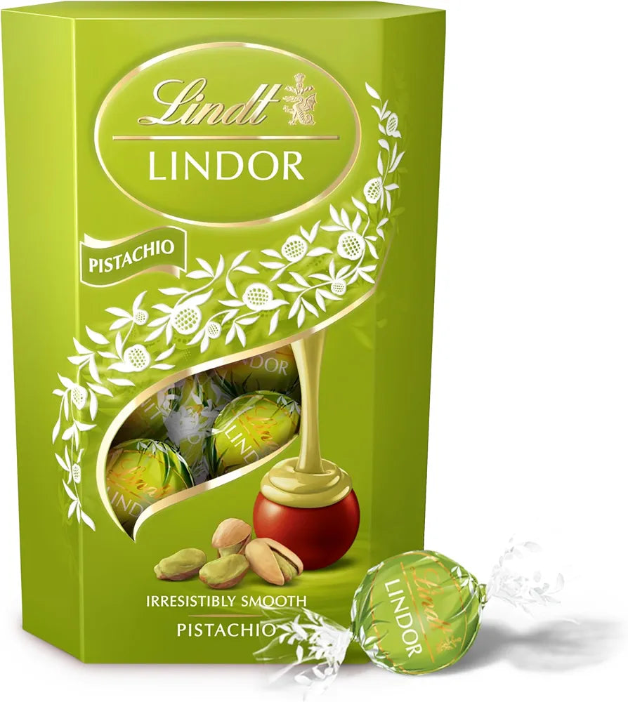 Lindt Lindor Pistachio Milk Truffles 200g | Imported