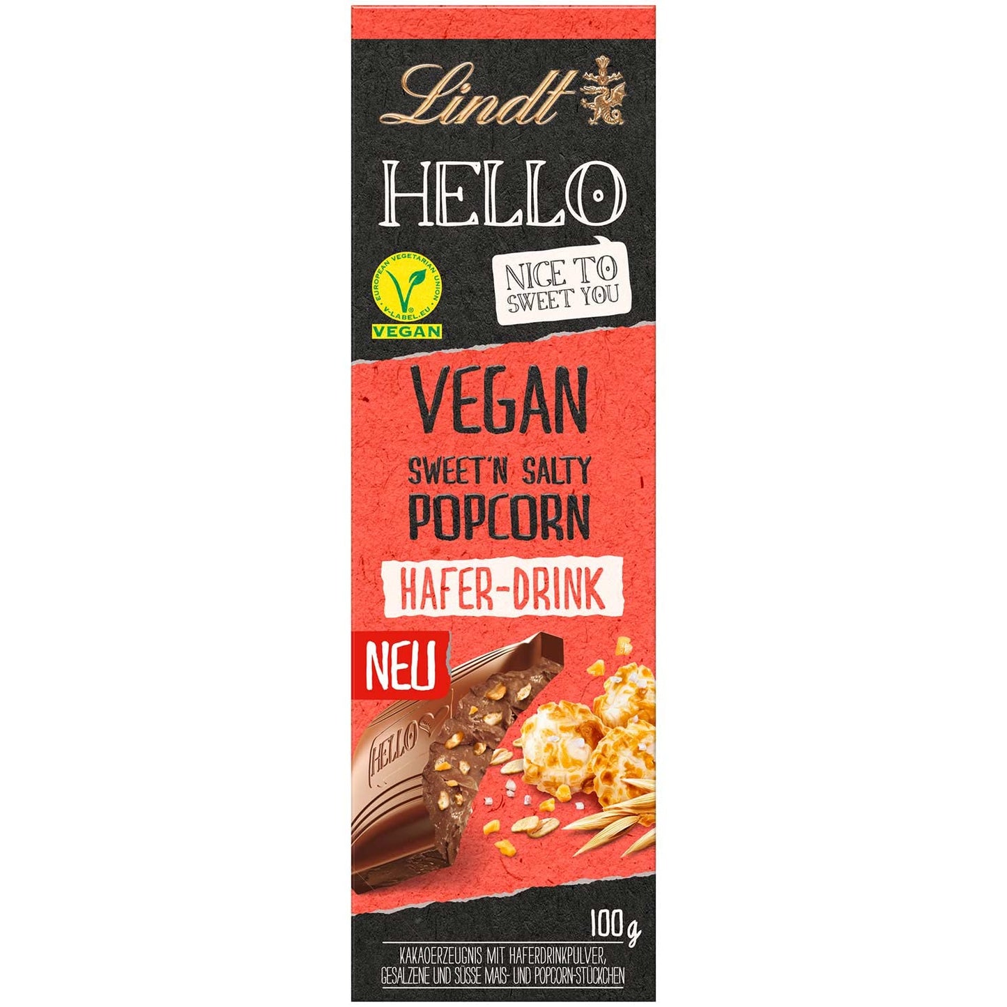 LINDT Hello Sweet & Salty Popcorn (Vegan) – Imported Treat