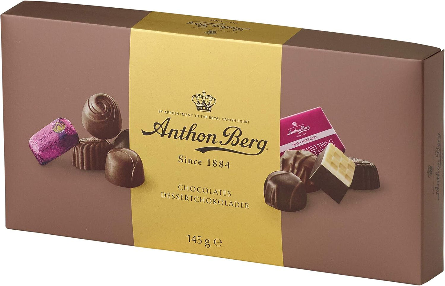 Anthon Berg Favourites 145g – Premium Assorted Chocolates for Gifting