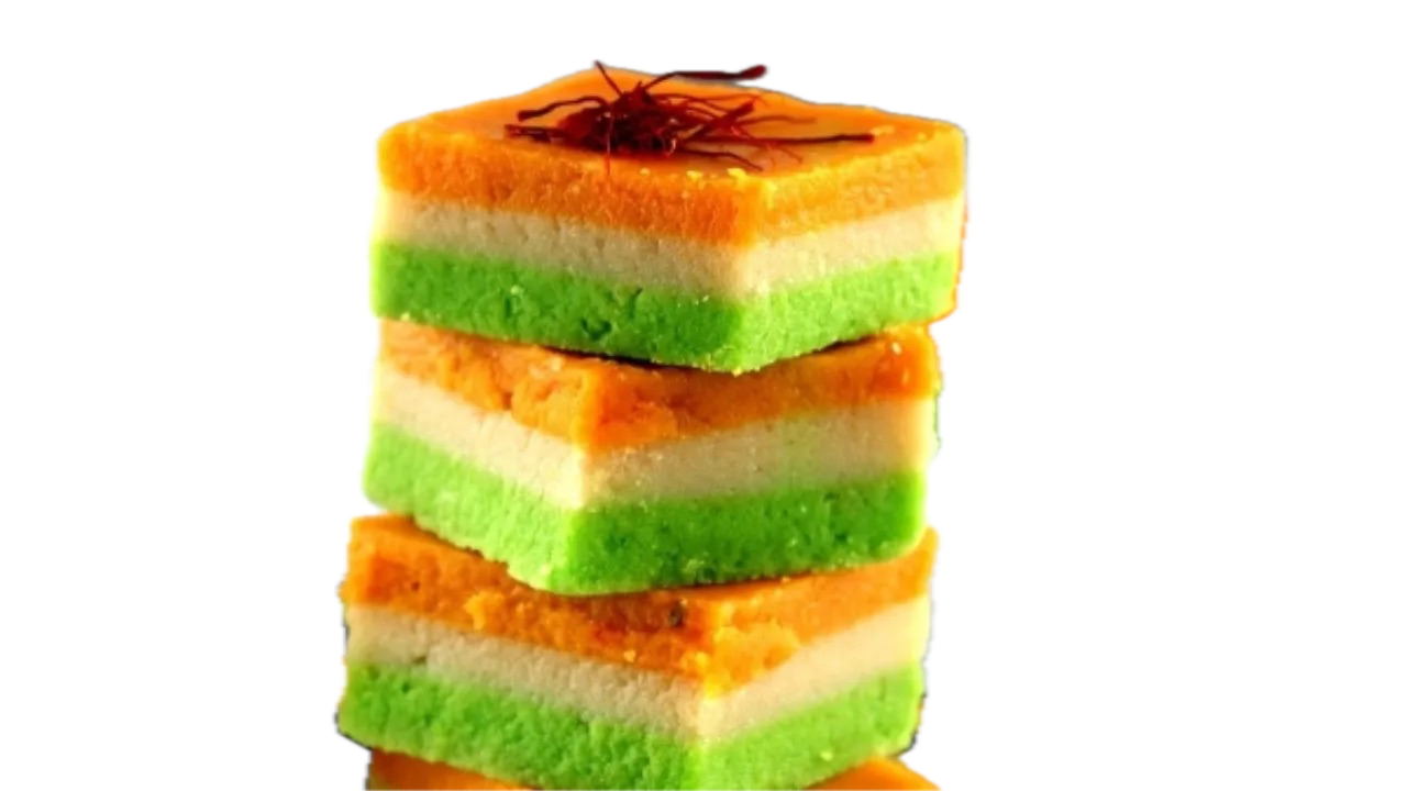 Tirangi Barfi, Original from Ram Bhandar (Varanasi) - Celebrate India in Every Bite | GI Tagged Most Famous Sweet from Benaras