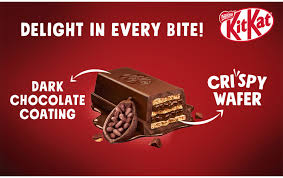 Imported Nestle KitKat Dark – Intense Crispy Chocolate 160g