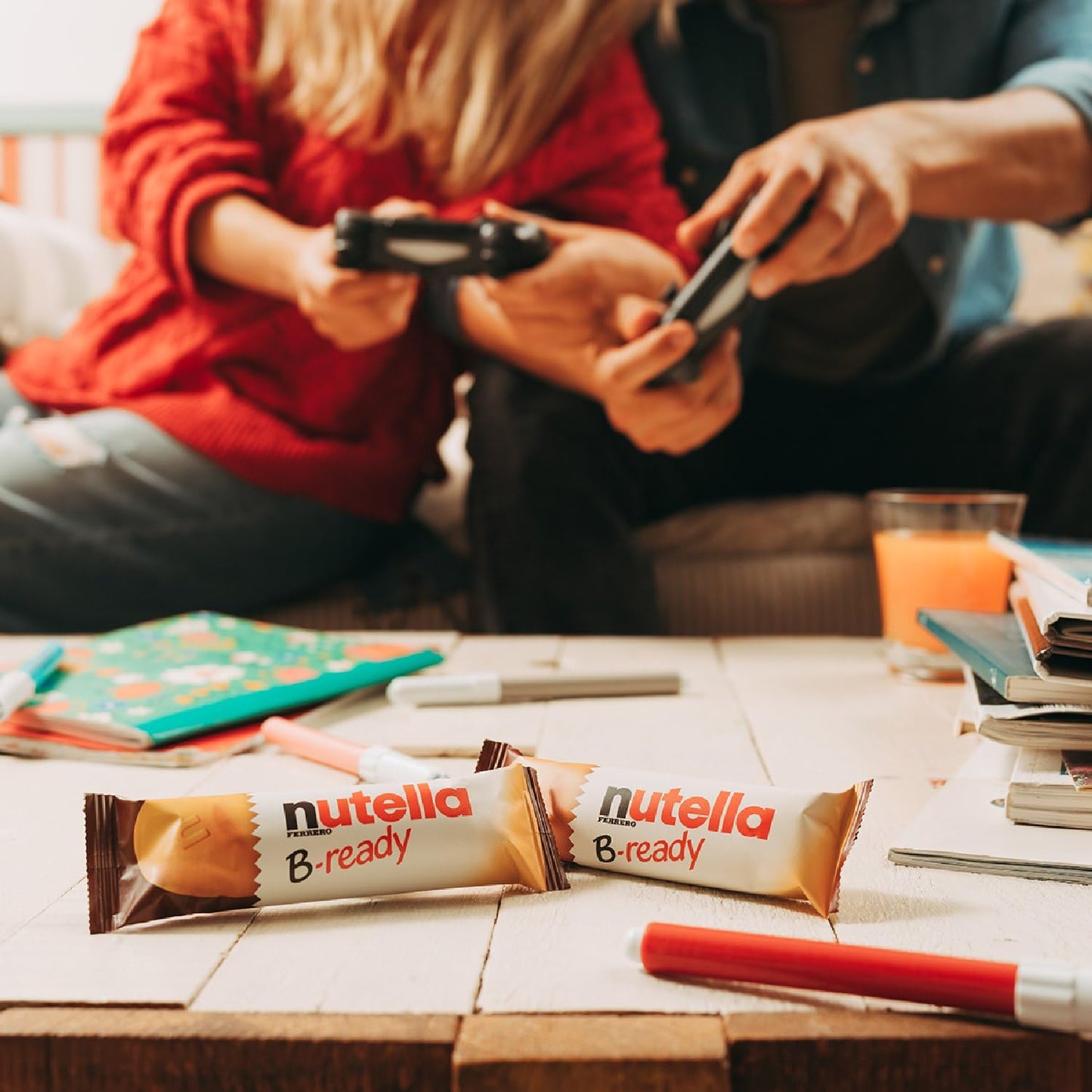 Nutella B-Ready Wafer – 6 x 22g | Imported Crispy Treat