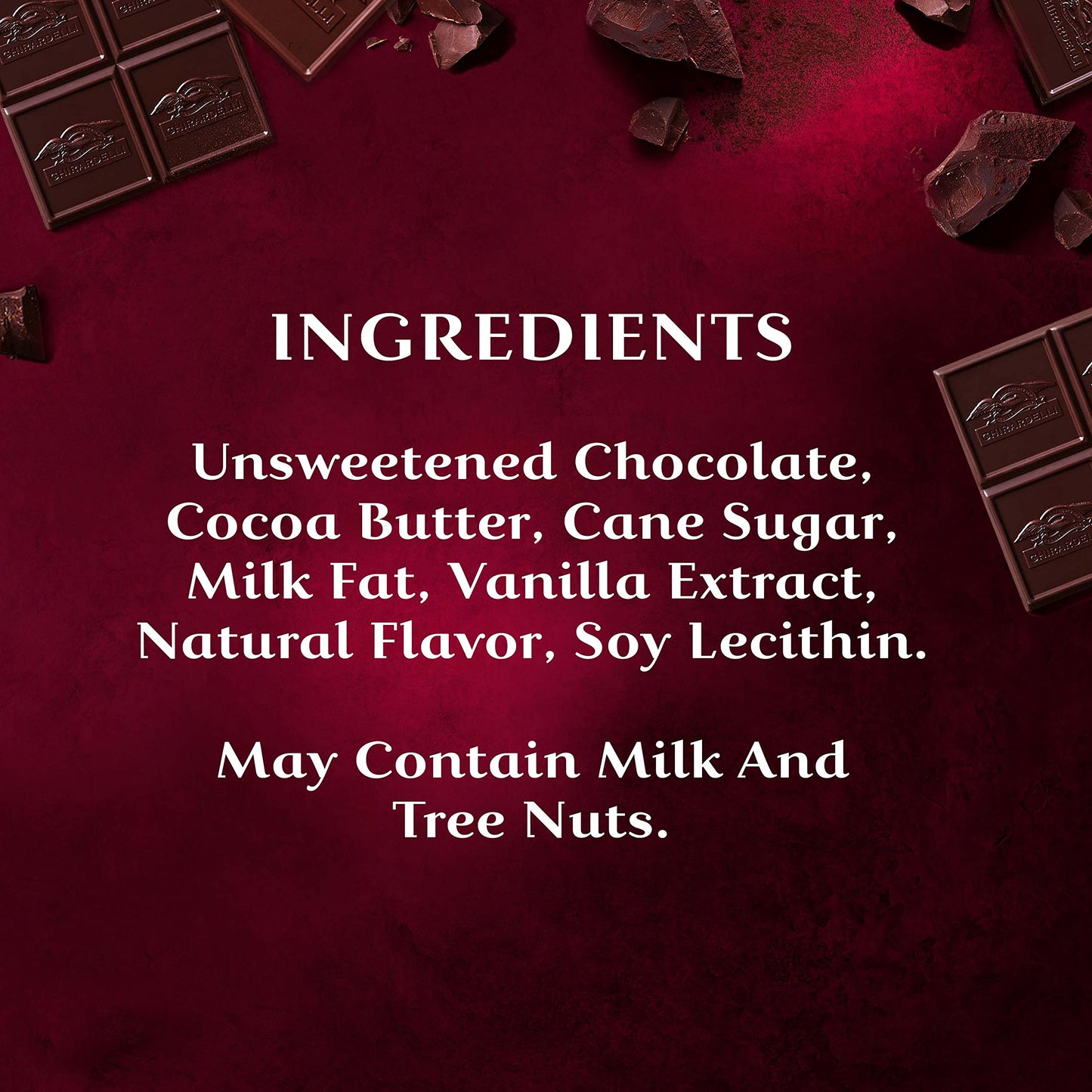 Ghirardelli 92% Intense Dark Chocolate Bar – 90g | Imported