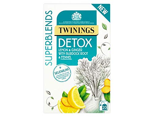Twinings Superblends Detox Tea – Imported Herbal Infusion