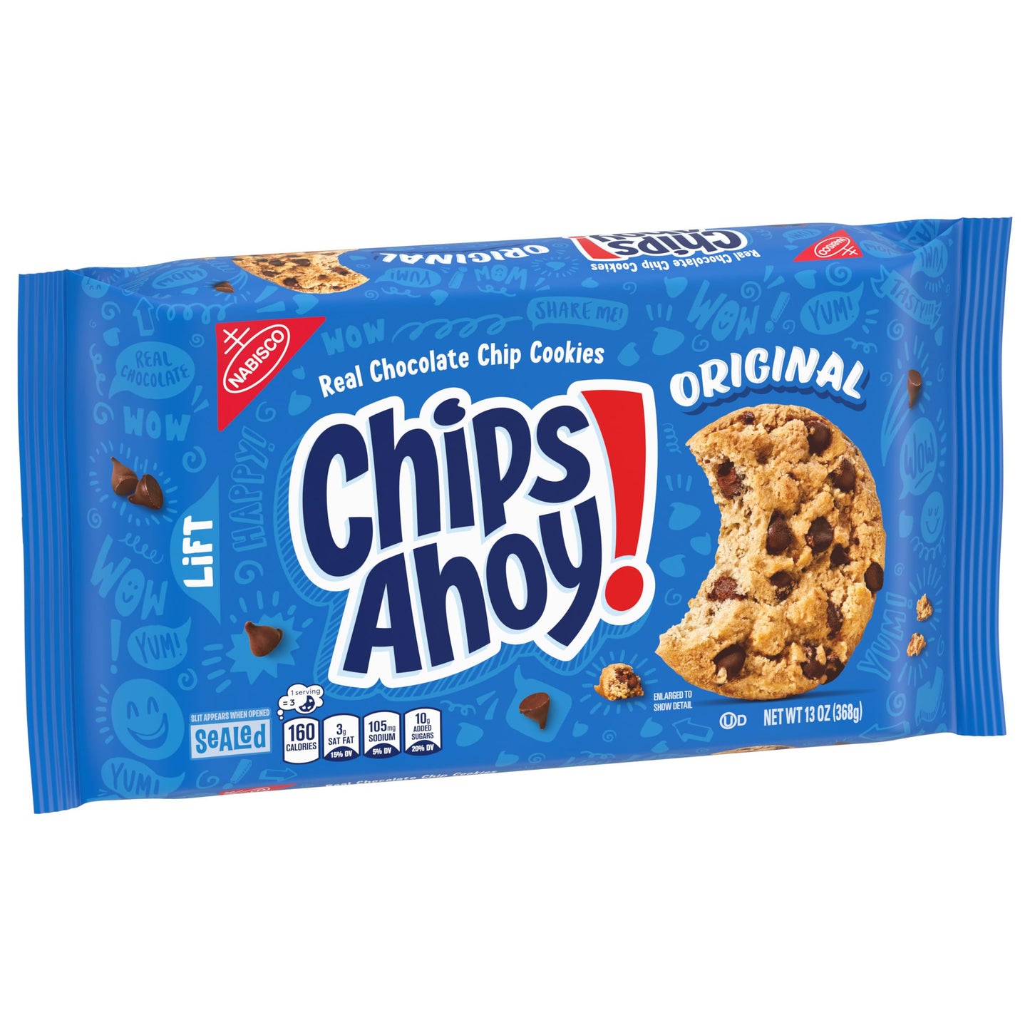 Nabisco Chips Ahoy Original Chocolate Chip Cookies (USA Imported), 368g