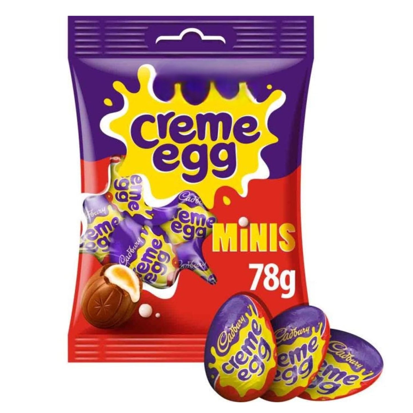 Cadbury Creme Egg Minis Bag 78g – Imported UK & Easter Special