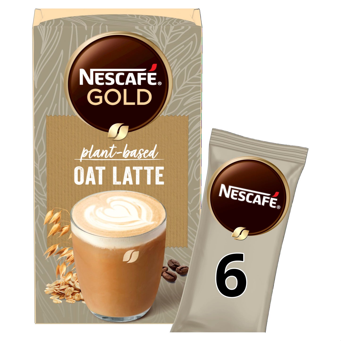 Nescafe Gold Oat Latte Coffee Box – 96g | Imported