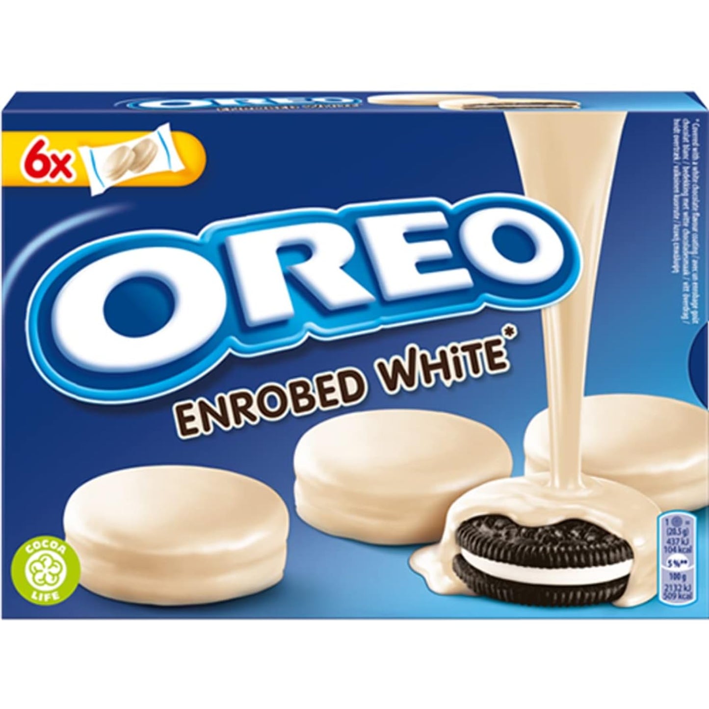Oreos Enrobed White Chocolate Cookies β 246g | Imported UK