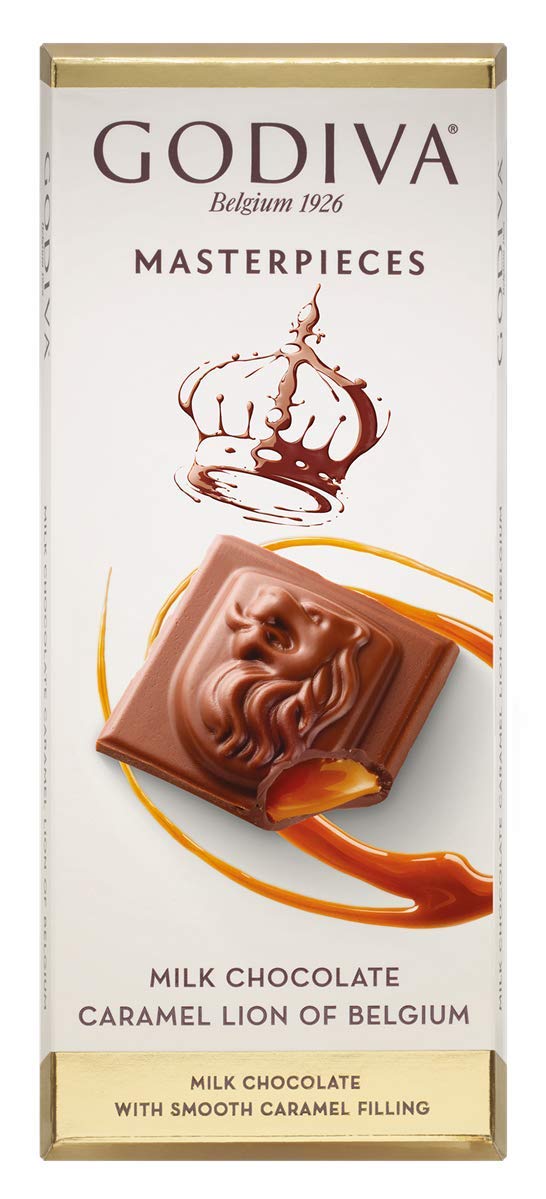 Godiva Masterpiece Caramel Milk Chocolate β 86g | Imported
