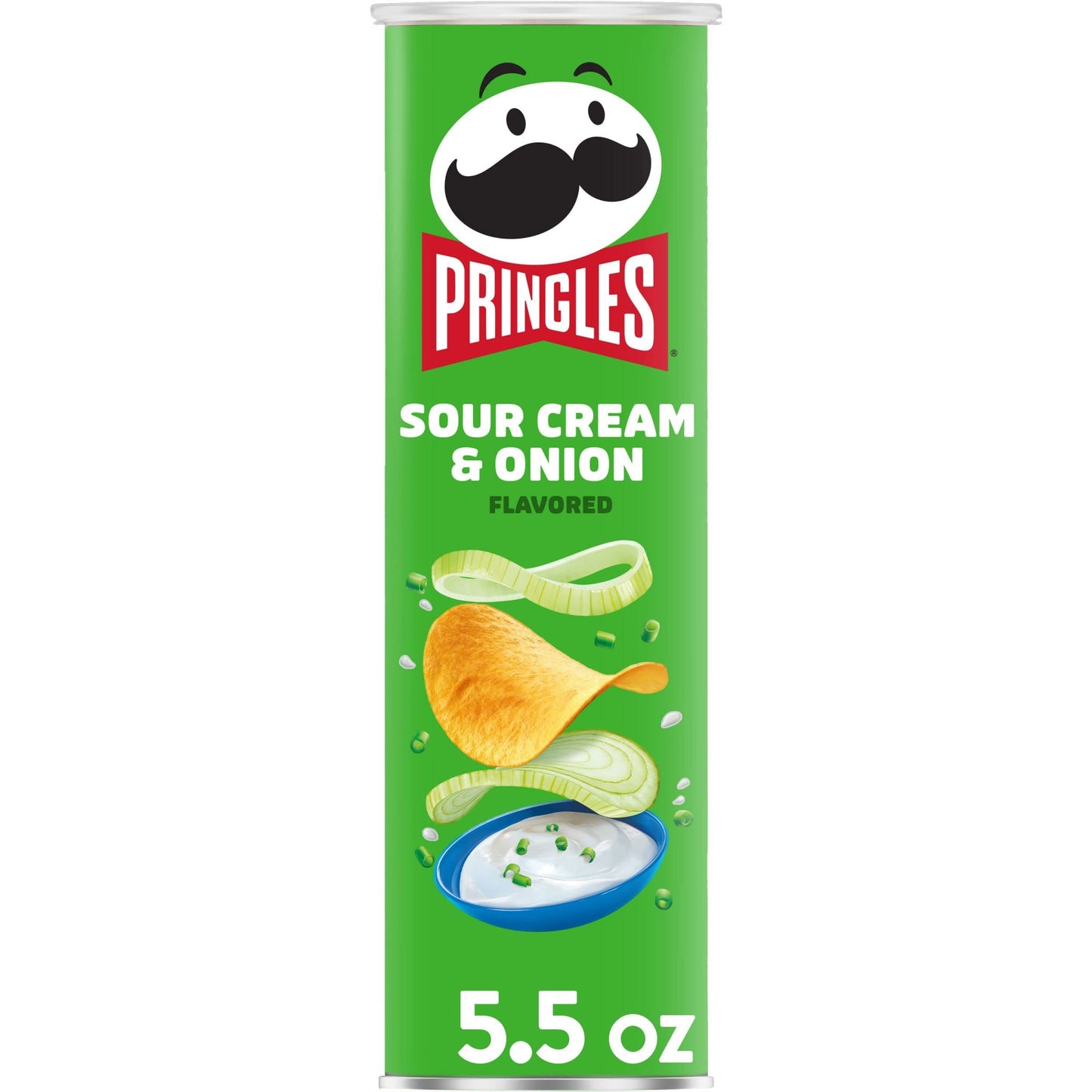 Pringles Sour Cream & Onion Chips – 158g | Imported Snack