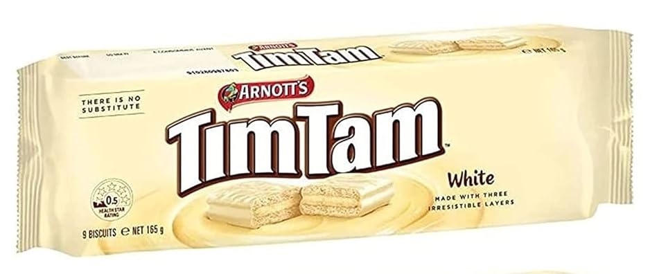 Tim Tam Australia White Biscuits 165g | Breakage-Proof & Same-Day Dispatch, Fast Shipping