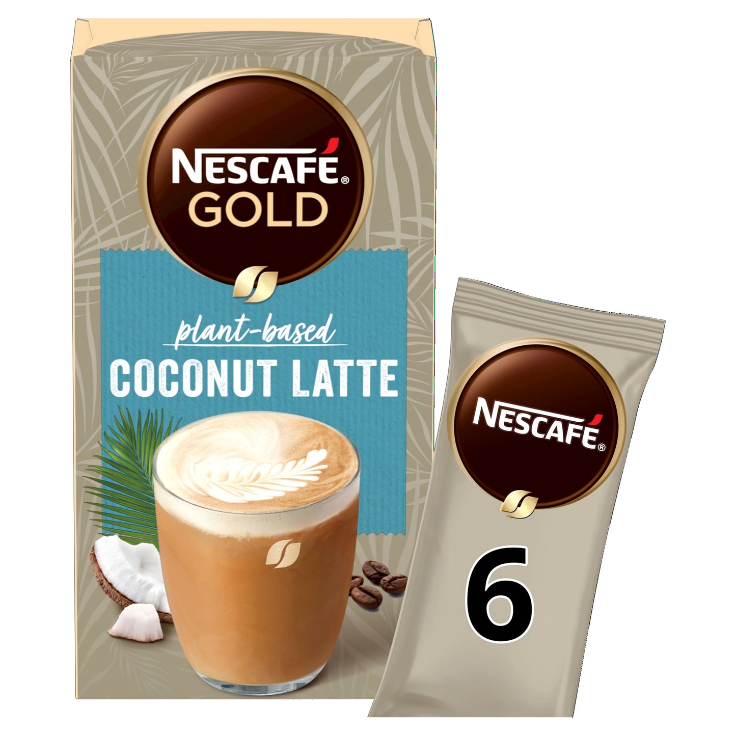 NESCAFE Gold Coconut Latte – 90g | Imported Creamy Delight