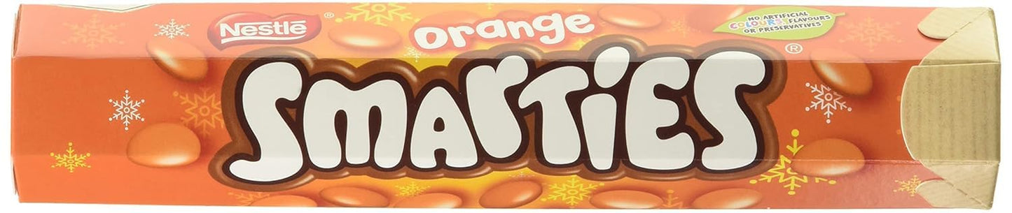 Nestle Smarties Orange Roll – Milk Chocolate Sweets, 120g (UK)