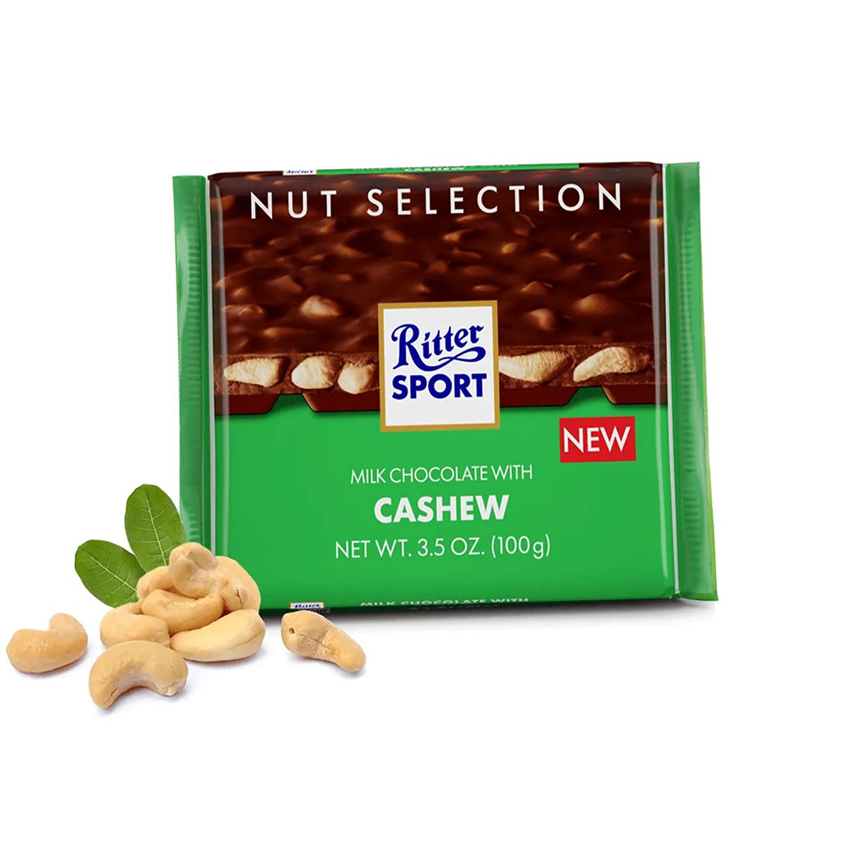 Ritter Sport Cashew Chocolate – 100g | Imported & Premium