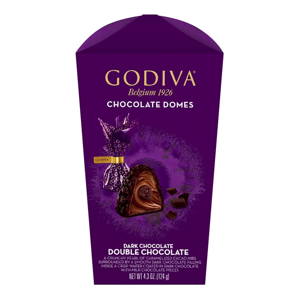 Godiva Domes Double Chocolate Gift Box 130g | Imported Luxury