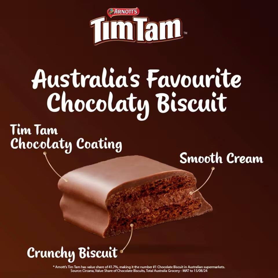 Arnott's Tim Tam Original Chocolate Biscuits (200g) | Imported from Australia