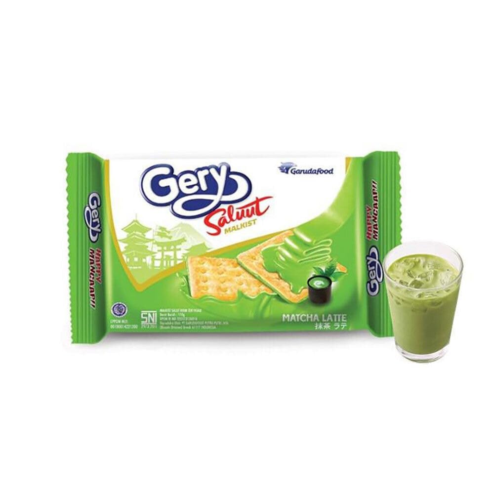 Gery Matcha Latte Cookies – 100g | Imported Cracker Delight