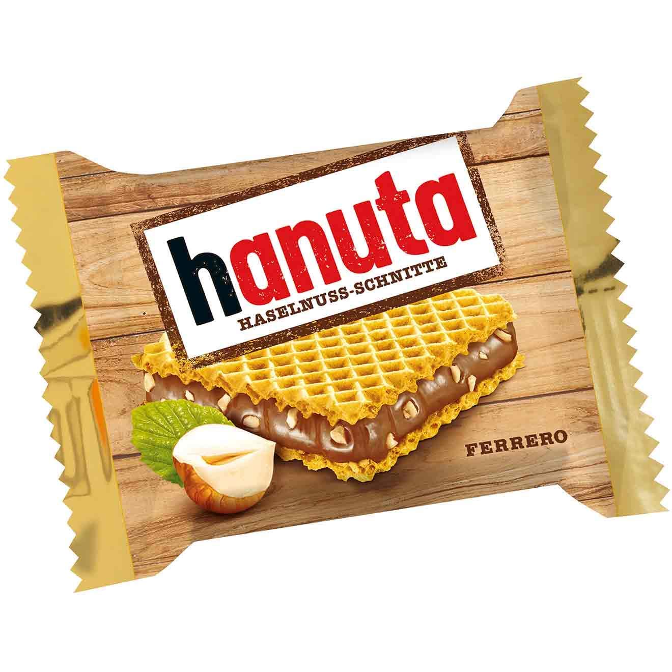 Ferrero Hanuta Minis Pouch 200g – Hazelnut Wafers | Imported