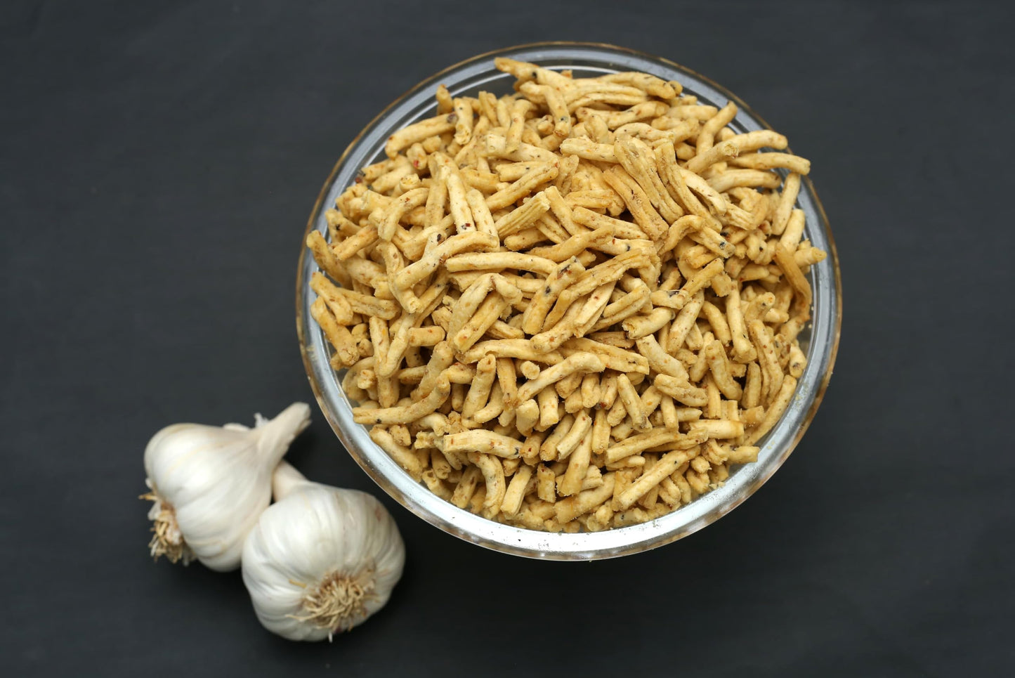 Jalaram Famous RATLAMI Garlic Sev - 500g | Authentic Malwa Special Spicy Ratlami Namkeen