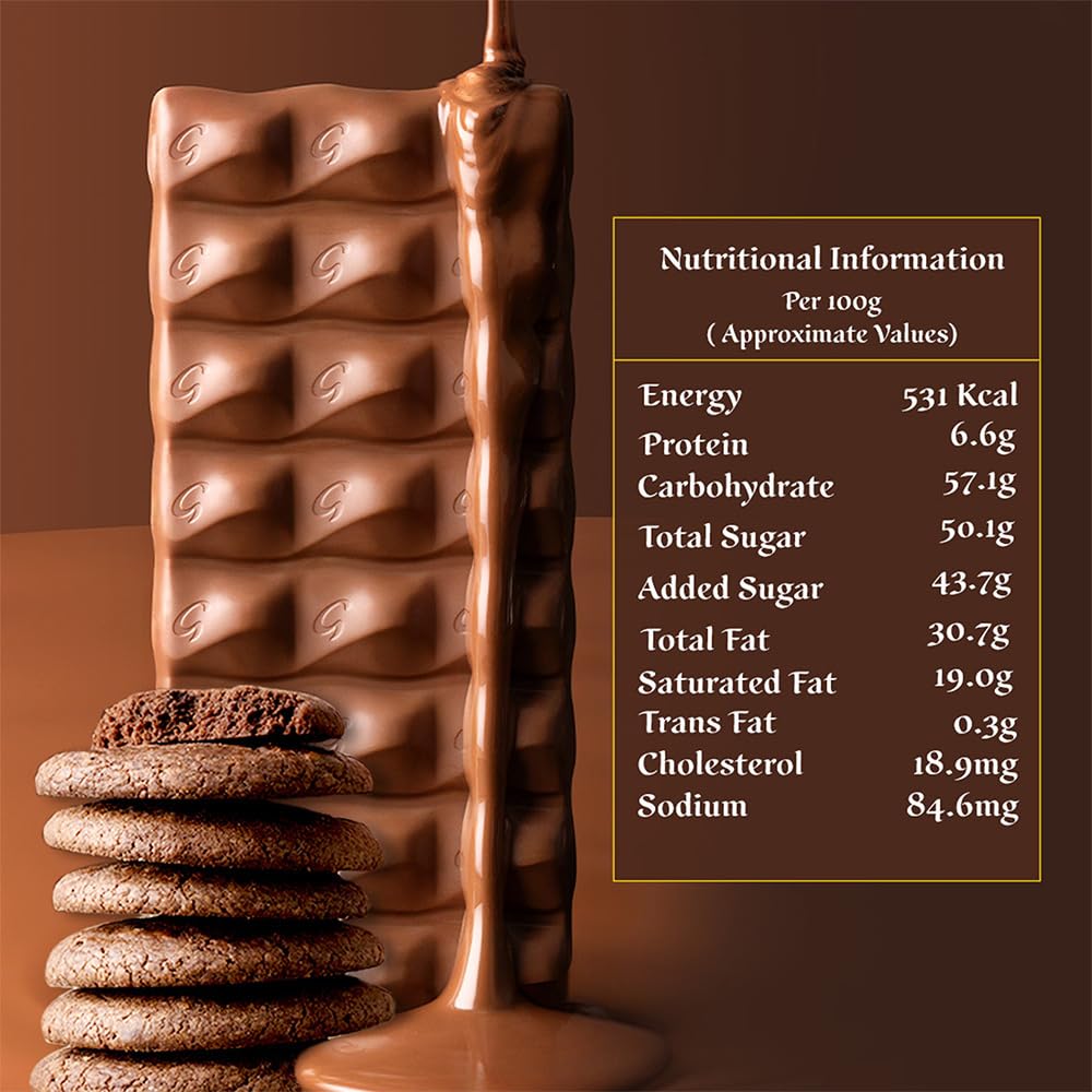 Galaxy Cookie Crumble Milk Chocolate Bar 96g – Imported From UK, Valentine Special