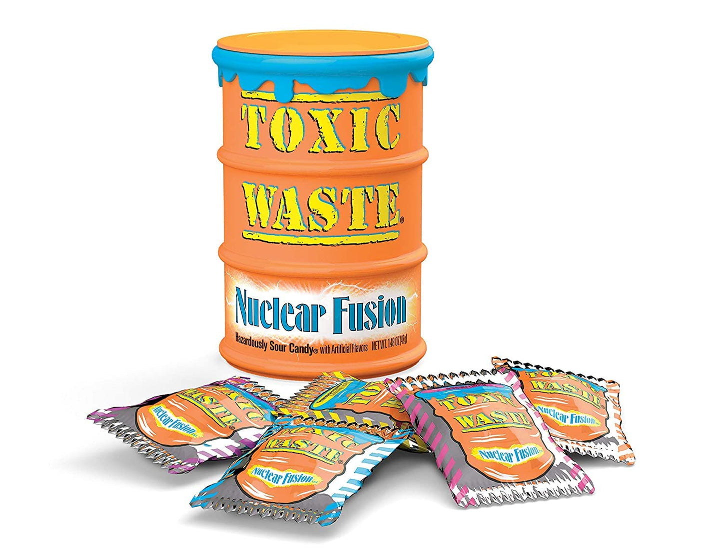 Toxic Waste Nuclear Fusion Sour Orange Candy – 42g | Imported