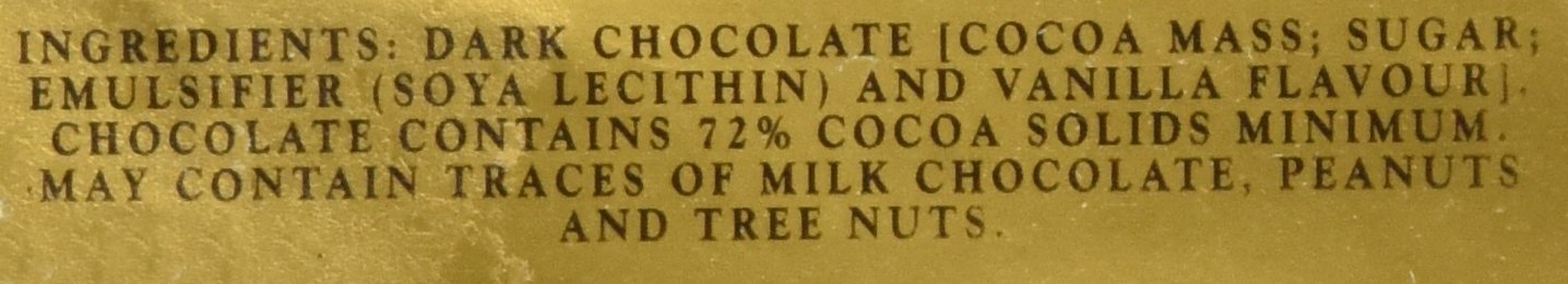 Whittaker's 72% Cocoa Dark Ghana Chocolate (200g) - Imported from New Zealand