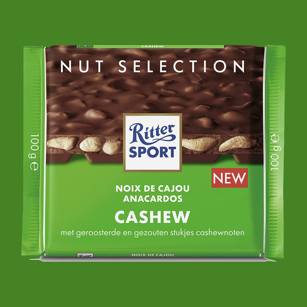 Ritter Sport Cashew Chocolate – 100g | Imported & Premium