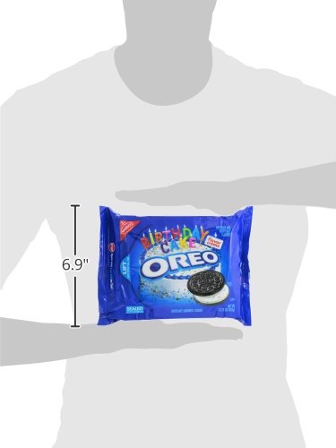 Oreo Birthday Cake Biscuits Pack 432g, Imported | Product of USA