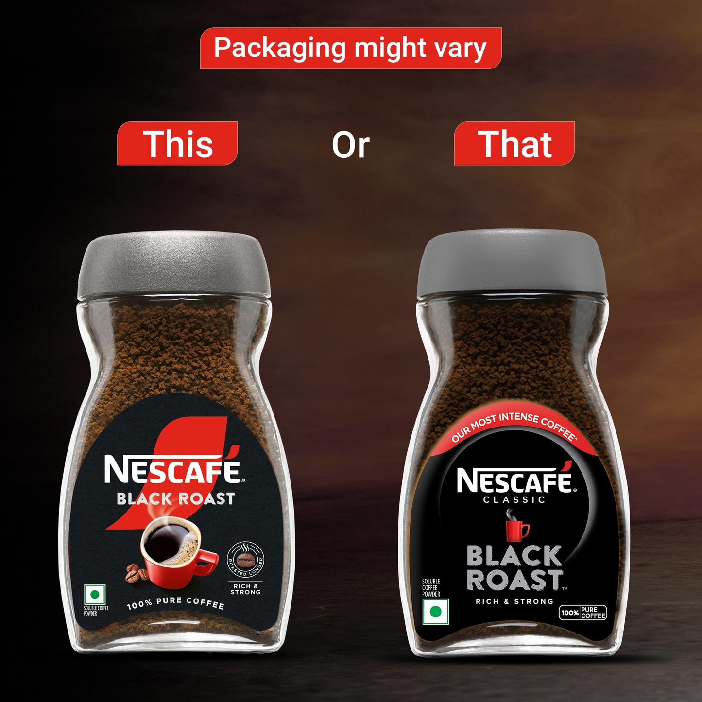 Nescafe Classic Black Roast Instant Coffee – 85g | Imported