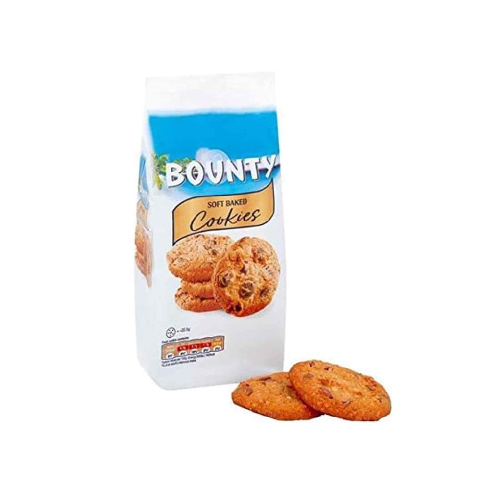 Bounty Soft Baked Cookies 180g – Imported Coconut Chocolate Treat