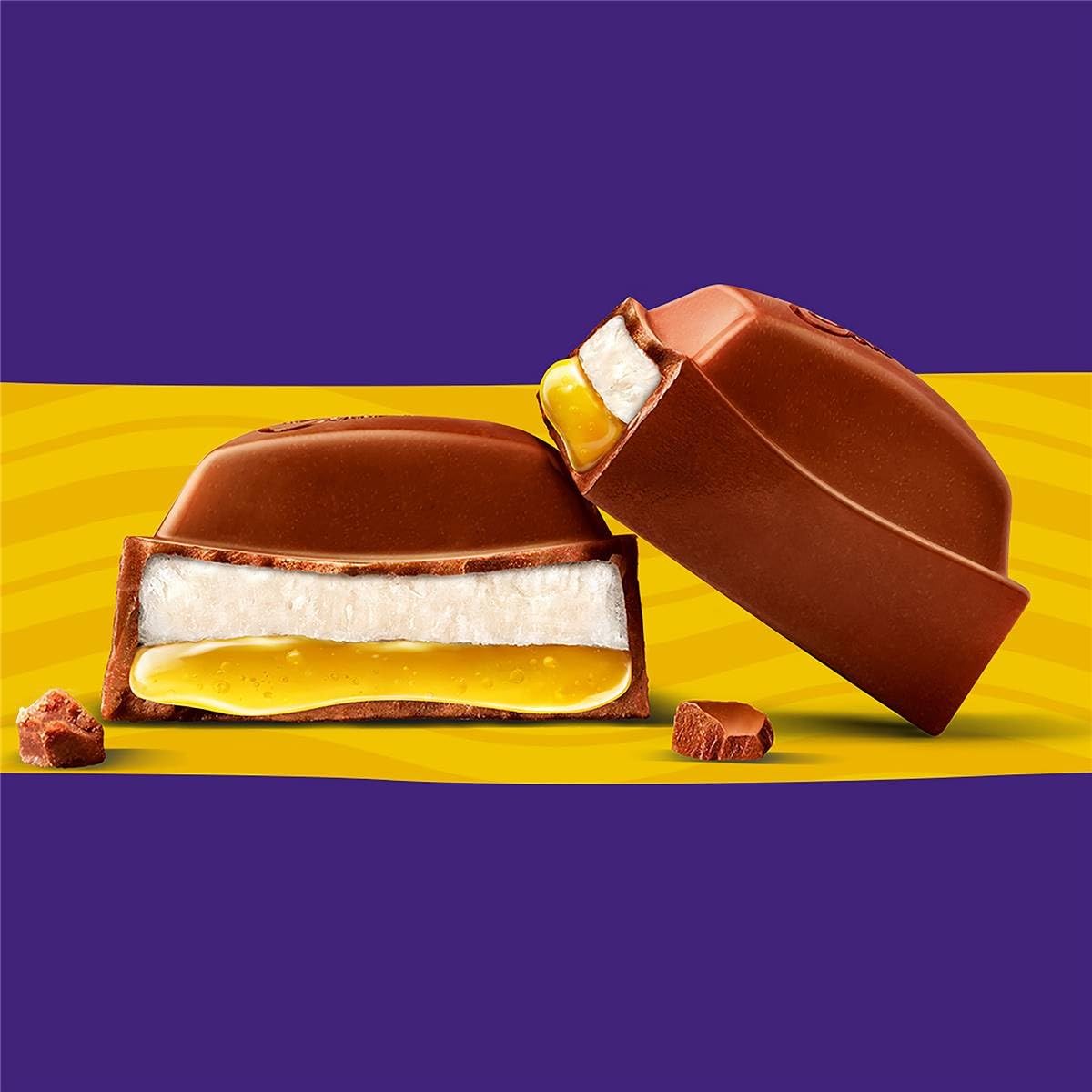 Cadbury Vanilla Passionfruit Dairy Milk Slices 180g | Imported