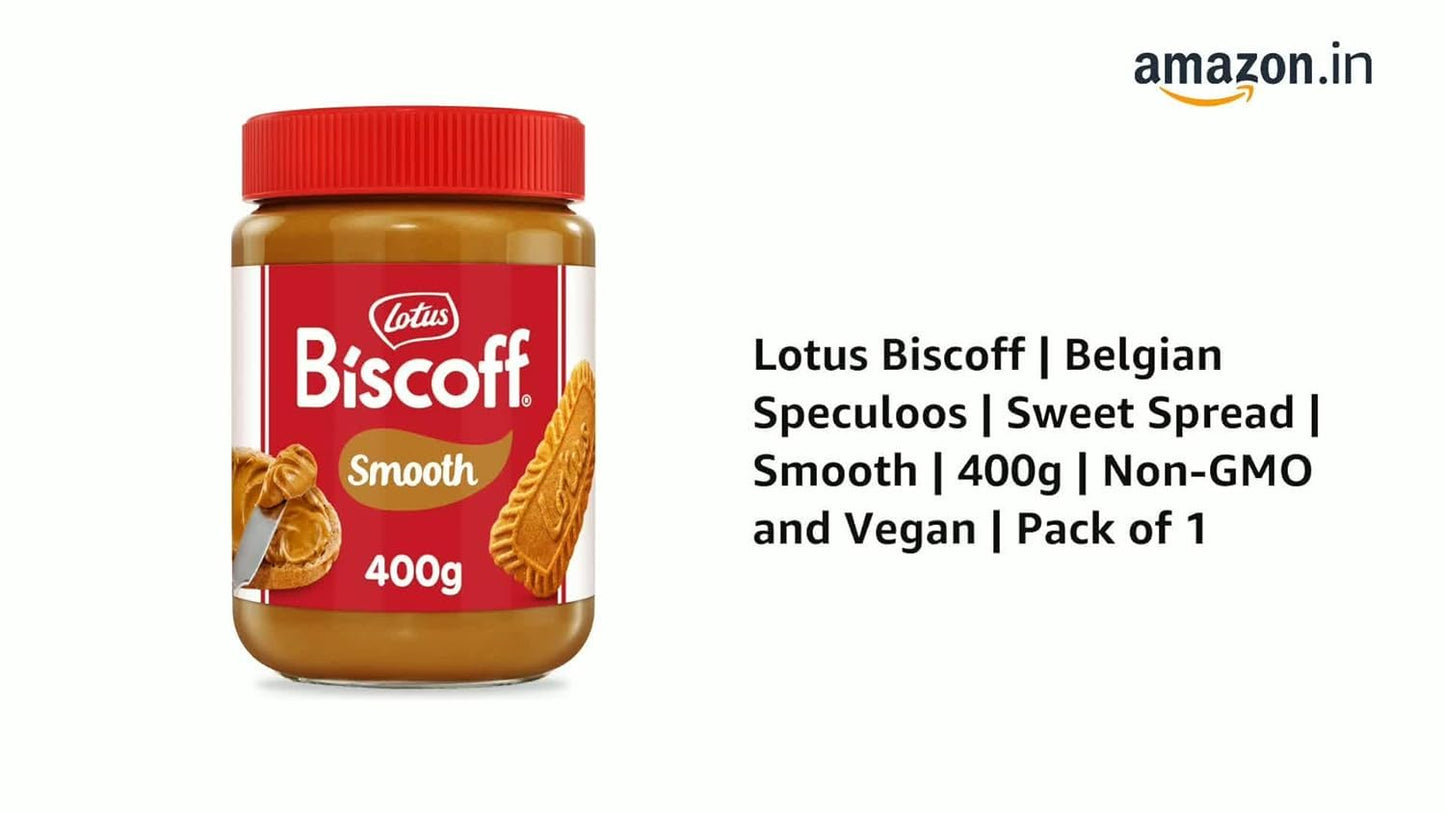 Lotus Biscoff Spread – 400g | Imported Smooth Caramel Bliss