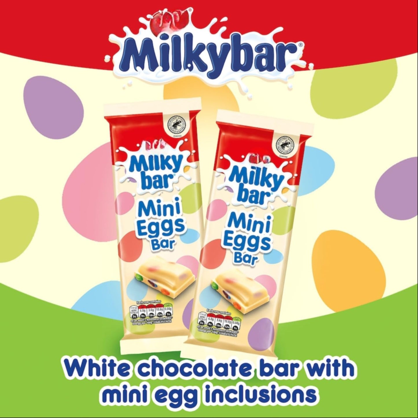 Nestle Milkybar Mini Eggs Bar – 100g | Easter special (Imported)
