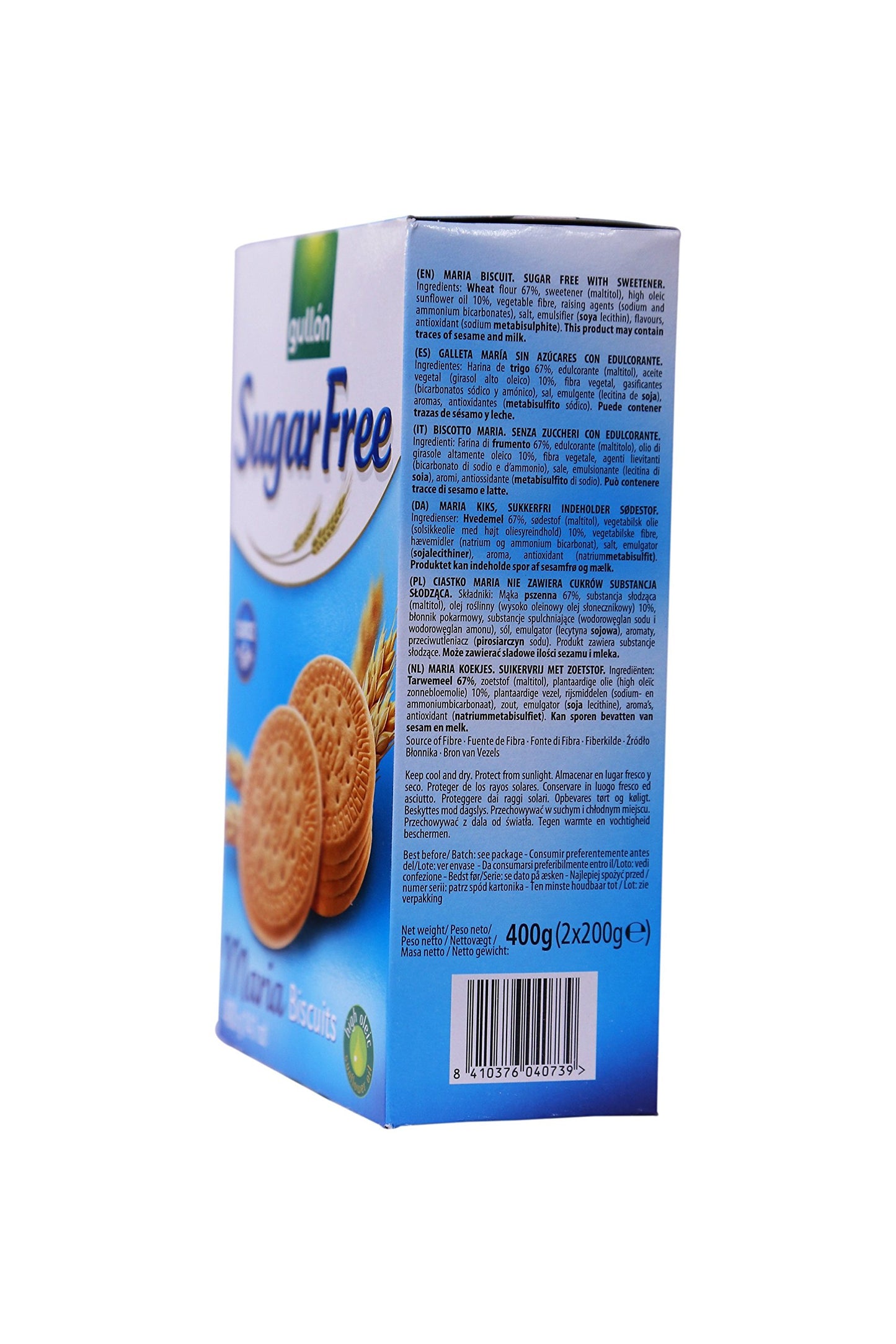 Gullon Sugar-Free Marie Biscuits 400g – Imported & Healthy