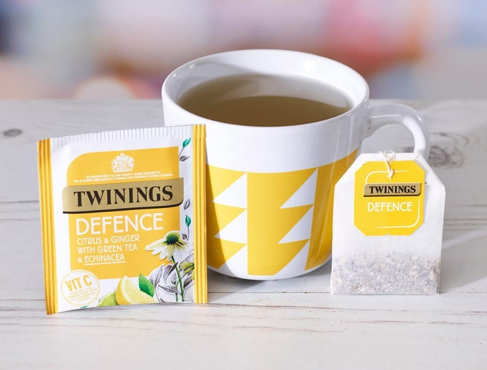 Twinings Superblends Defense Tea – 20 Bags | Imported Herbal Tea