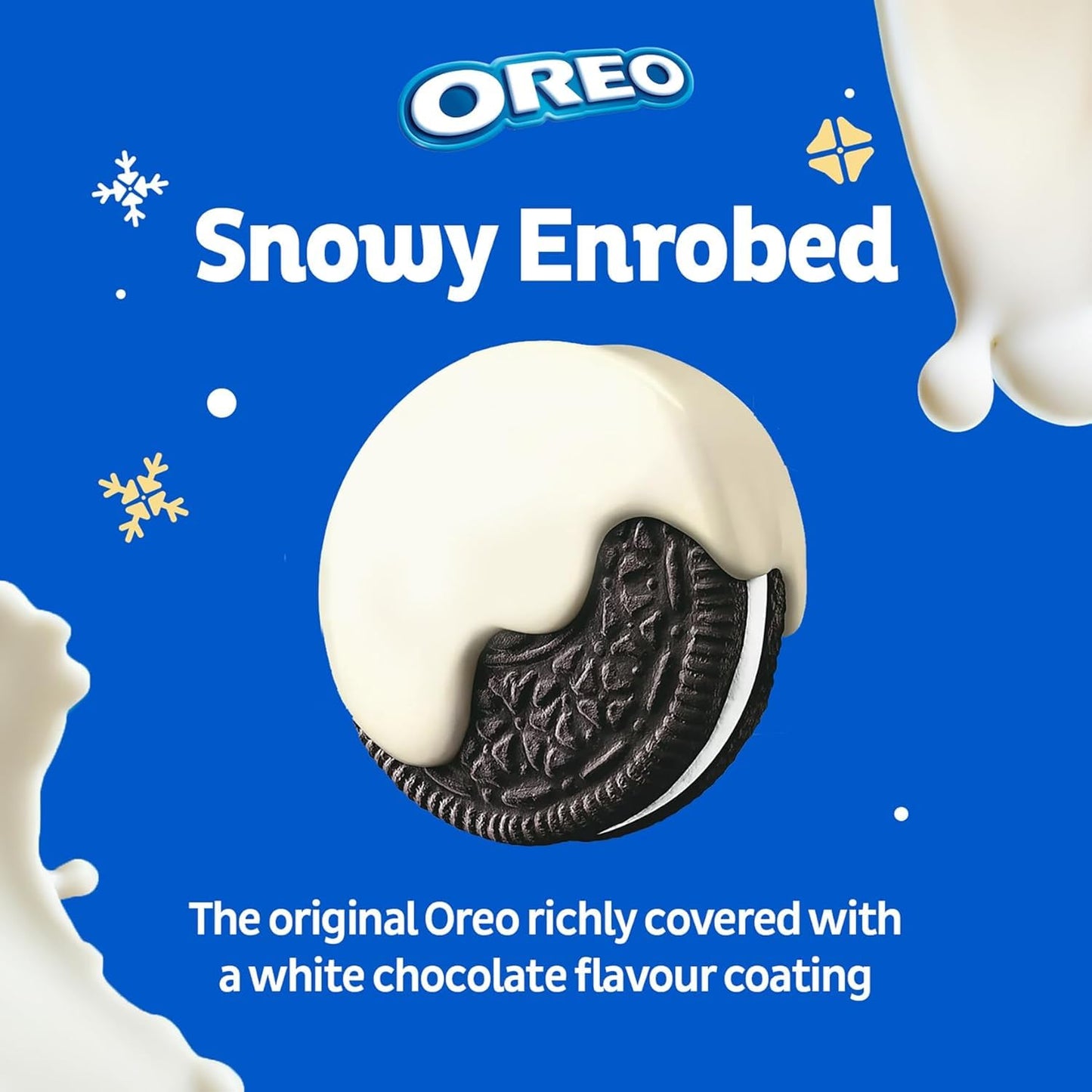 Oreos Enrobed White Chocolate Cookies β 246g | Imported UK