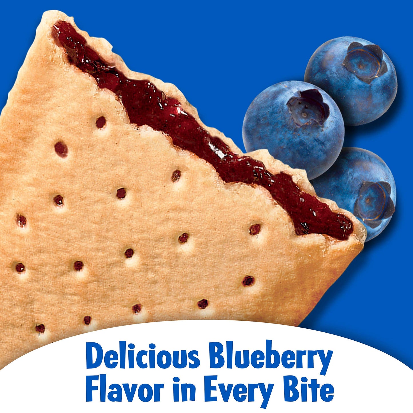 Pop-Tarts Unfrosted Blueberry – 416g | Imported Breakfast Treat