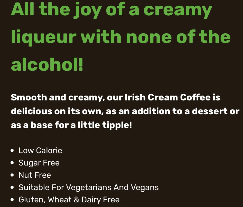 Beanies Irish Cream Flavored Instant Coffee – 50g | Imported