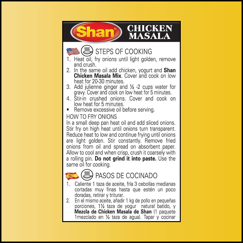 Shan Chicken Masala 50g | Original | Imported | Made in UAE