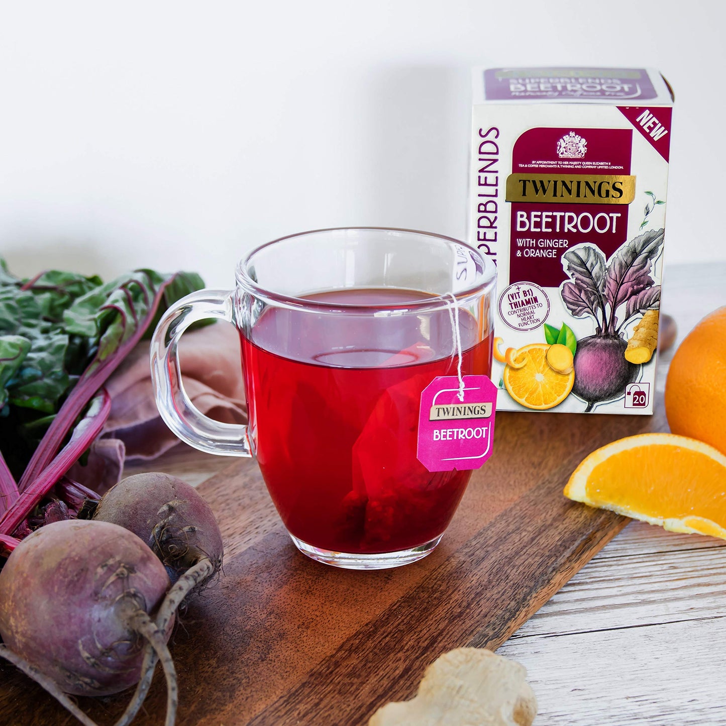 Twinings Superblends Beetroot Tea - Ginger & Orange