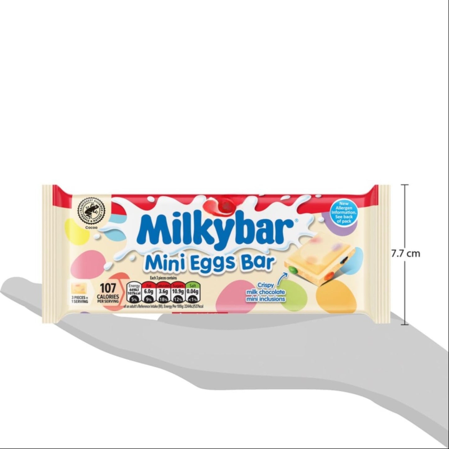Nestle Milkybar Mini Eggs Bar – 100g | Easter special (Imported)